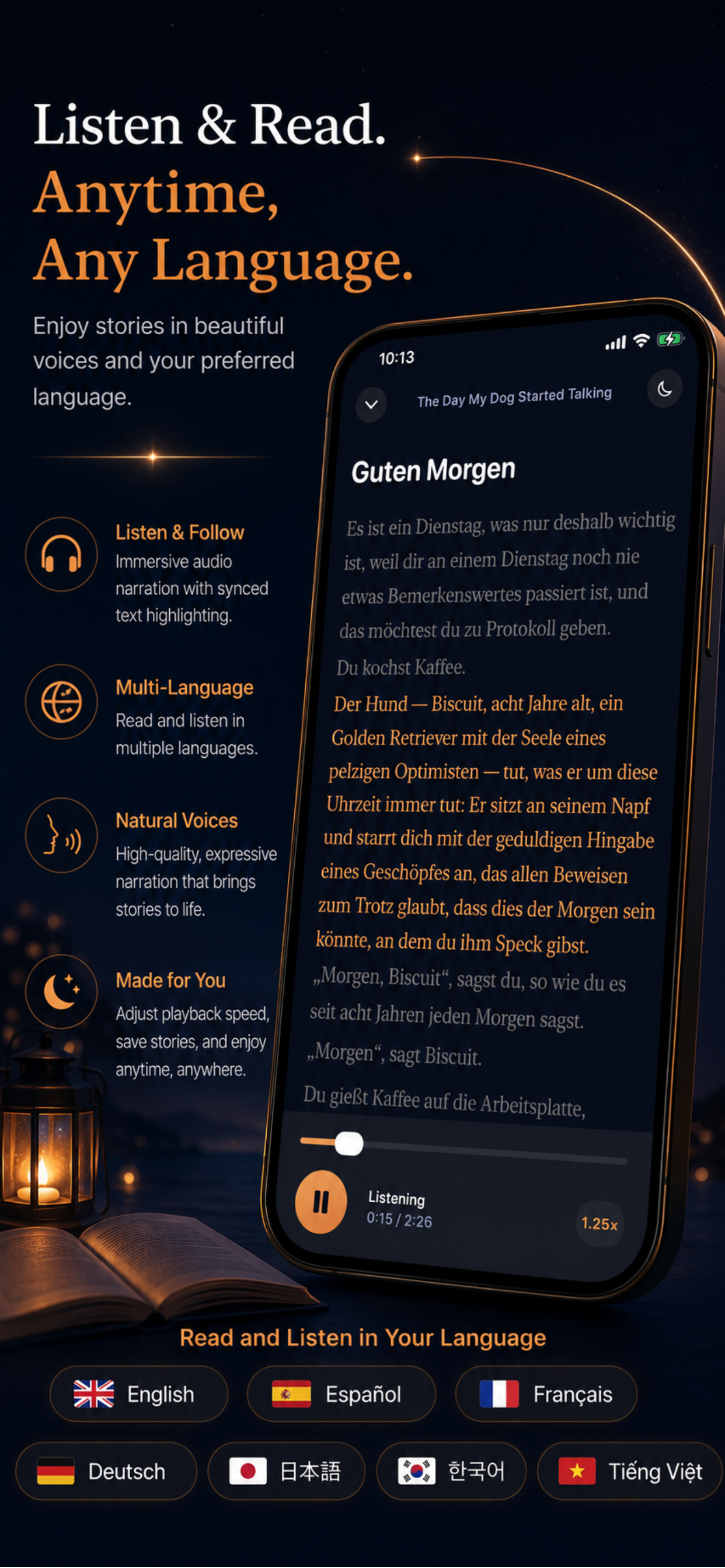 Multi-language Listening